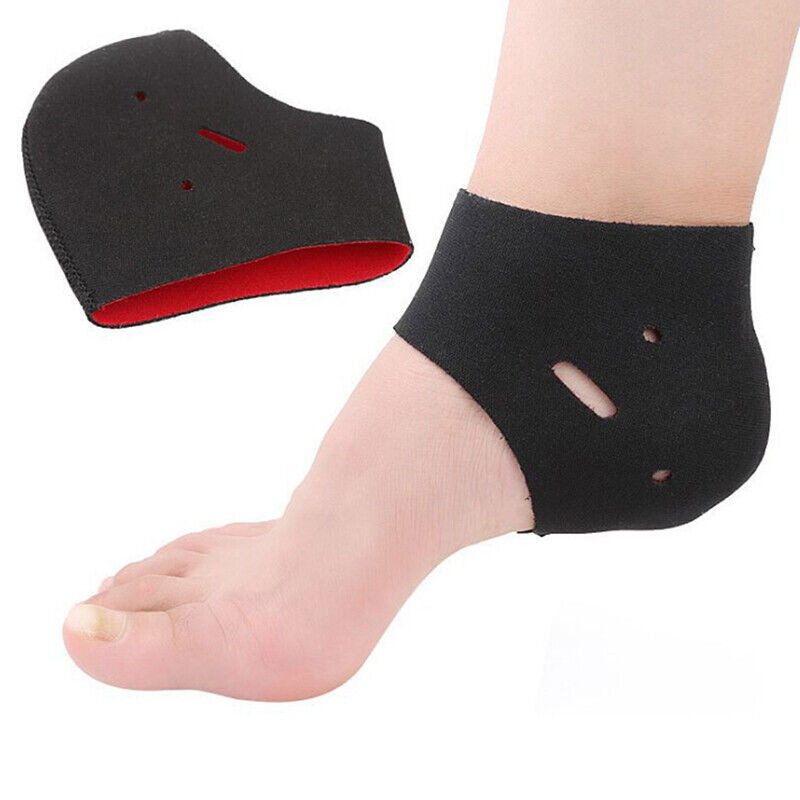 Plantar Fasciitis Therapy Wrap Foot Heel Pads Pain Relief Sleeve Protect Insoles