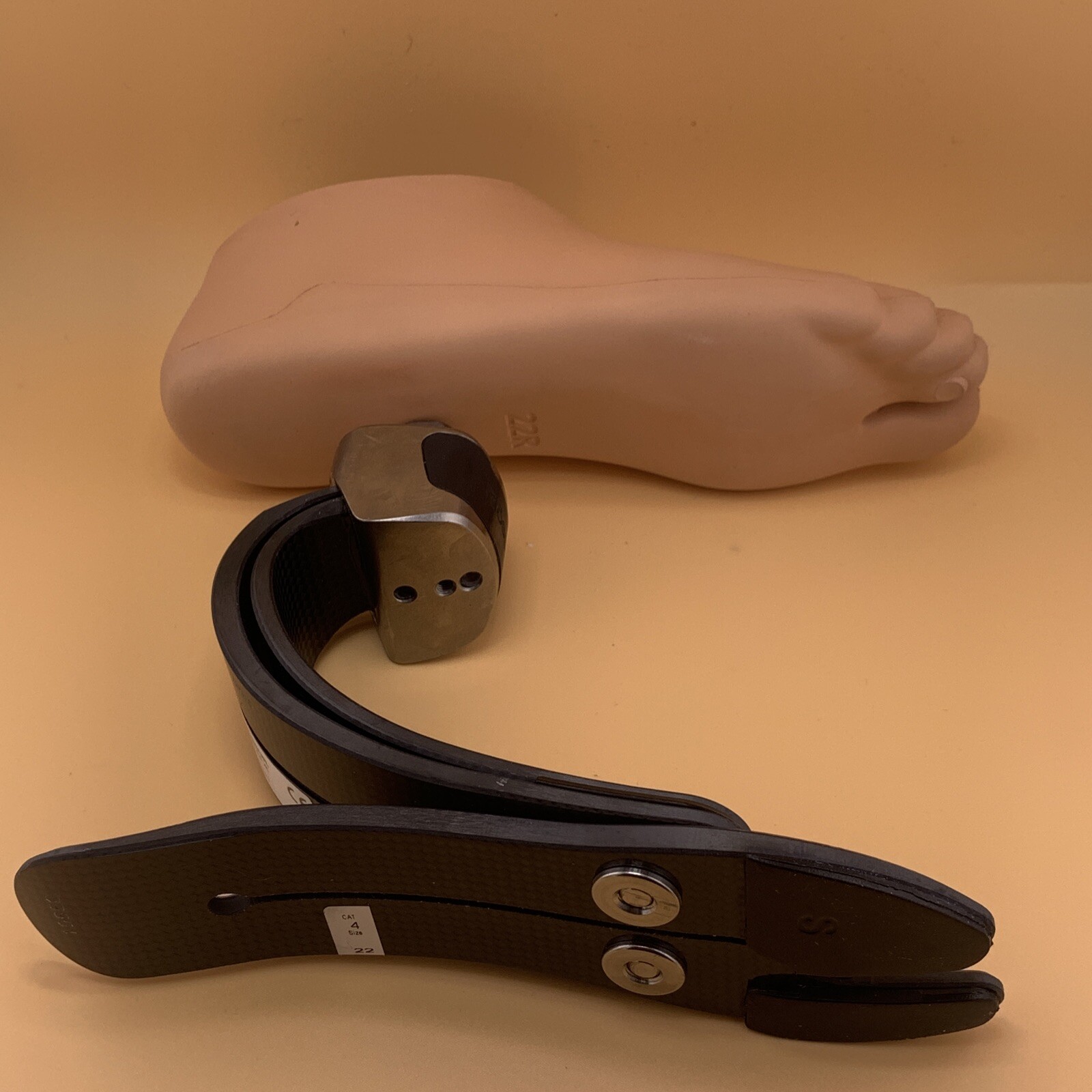 ossur pro-flex xc prosthetic foot. Size 22. Category 4. Right Prosthetic Foot