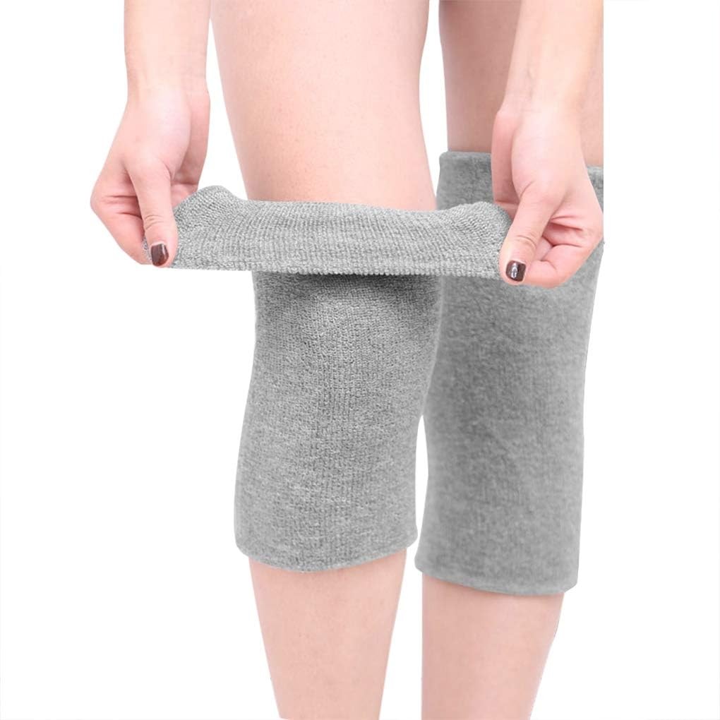 FakeFace Men Women Thicken Thermal Knee Braces Leg Warmers