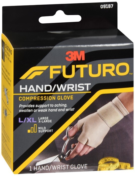 FUTURO Hand/Wrist Compression Glove Mild Large/X-Large 1 EA