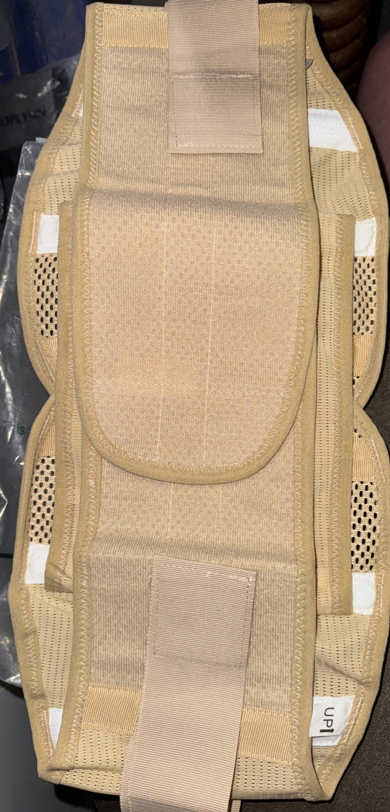 Neotech Care Back Brace Lumbar Support Belt Large Adjustable Staps New