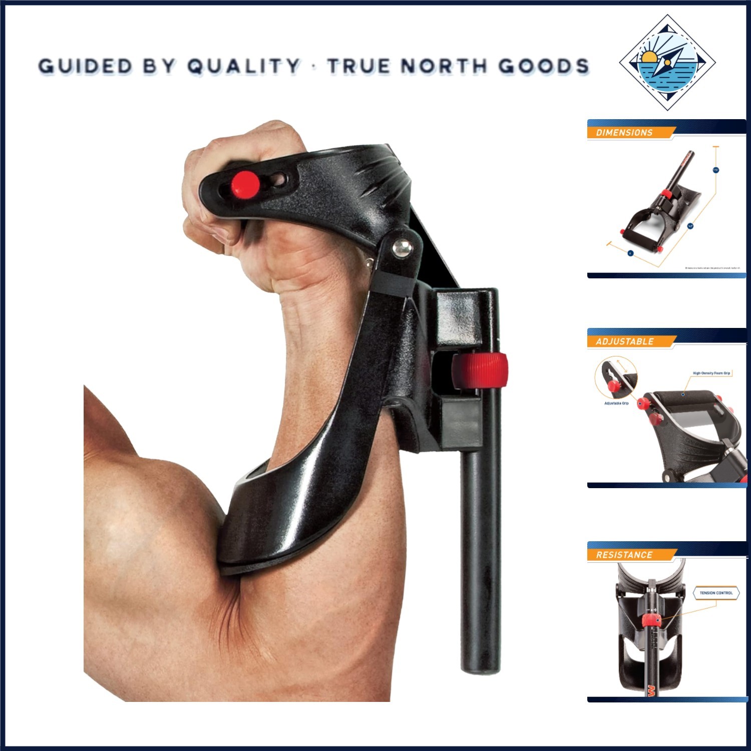 Lightweight Wrist and Forearm Developer for Effective Strength Training at Home
