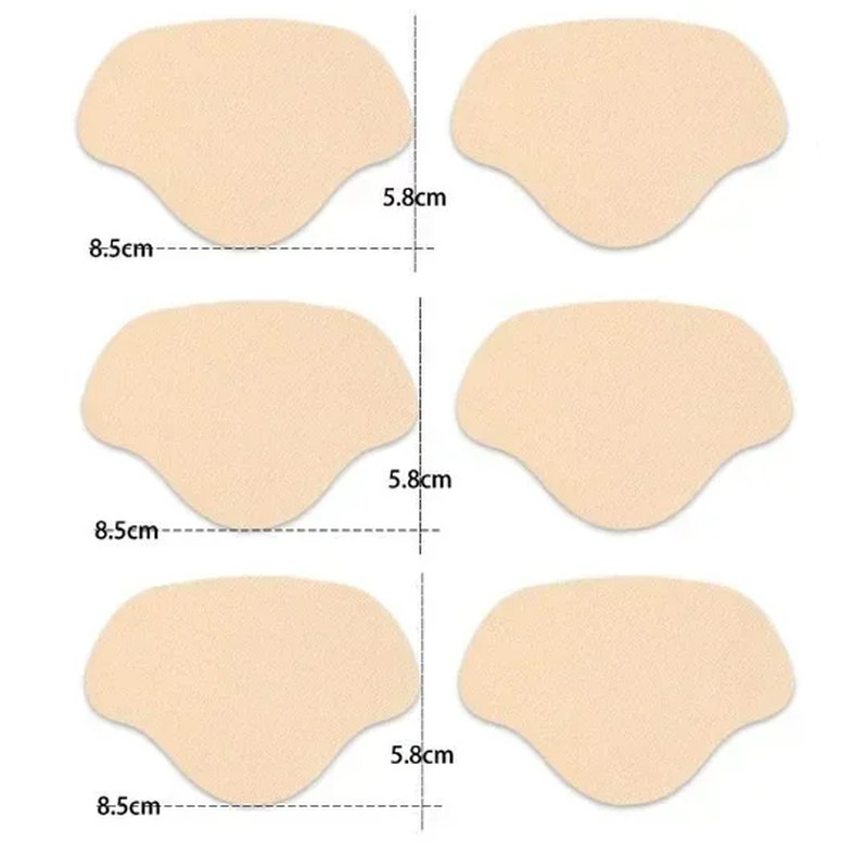 6Pcs Sports Shoes Repair Stickers Suede Heel Protector Anti-Wear Repair Holes Se