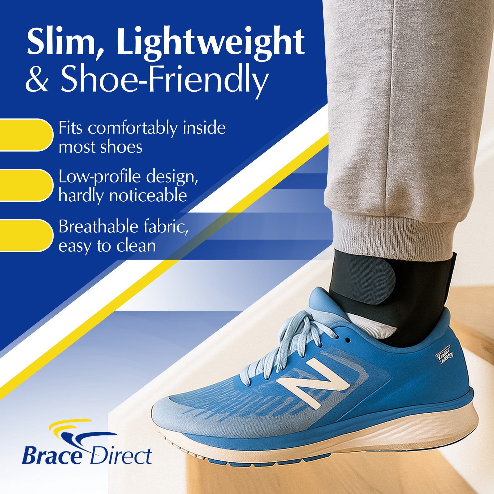 Lightweight Adjustable Air Wrap for Plantar Fasciitis – Medical Grade PDAC L1902