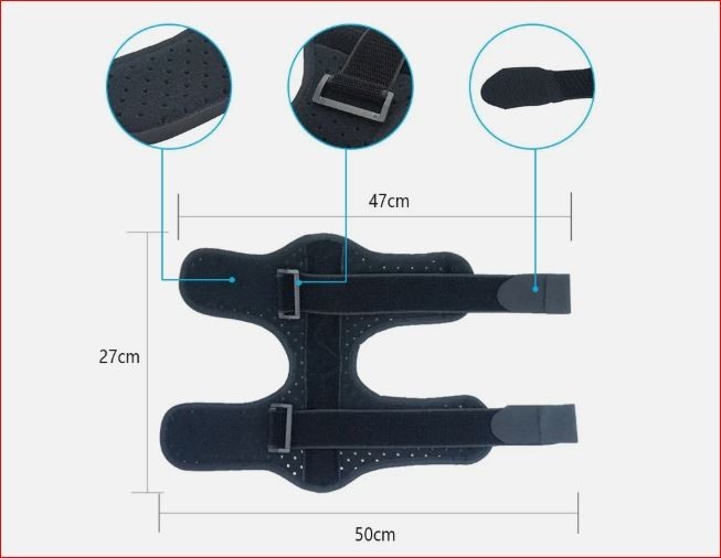 Plantar Fasciitis Night Splint Adjustable Foot Drop Ankle Brace Support Toe Pain