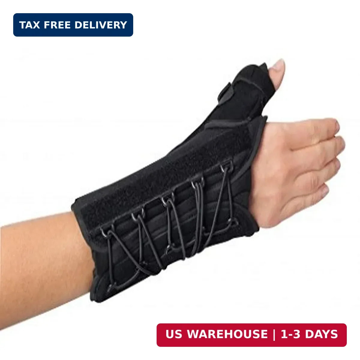 ProCare 79-87480 Quick-Fit WTO Wrist/Thumb Support Splint, Right, Universal