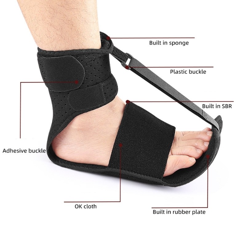 Plantar Fasciitis Night Splint Soft Plantar Fascia Brace for Sleepings,Foot Drop