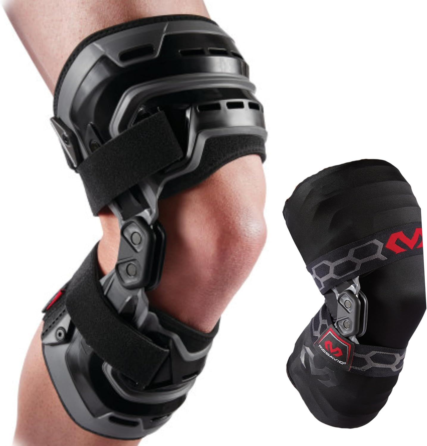 Knee Brace, Heavy Duty Hinged Knee Braces for Knee Pain, Instabilities, Ligament