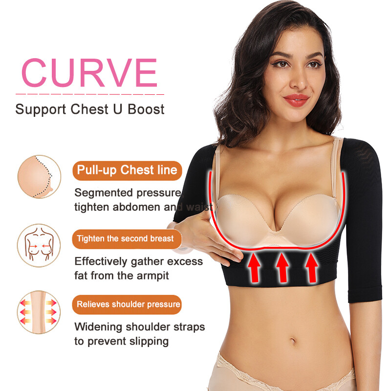 Upper Arm Shaper Fajas Brazos Compression Body Posture Sleeves Control Shaper