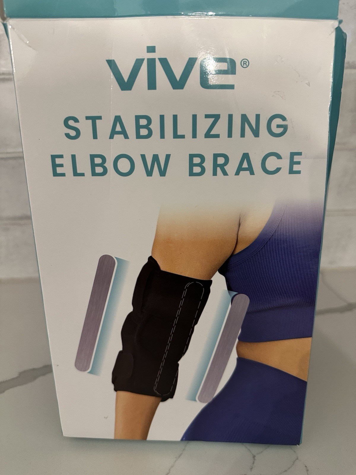 Vive Elbow Brace – Tennis Compression Sleeve, Tendonitis Support for Golfers