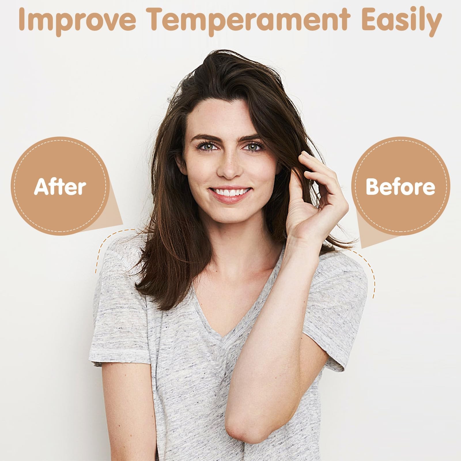 Shoulder Pads for Women, 2 Pair Silicone Shoulder Enhancer Push-up Pads for B…