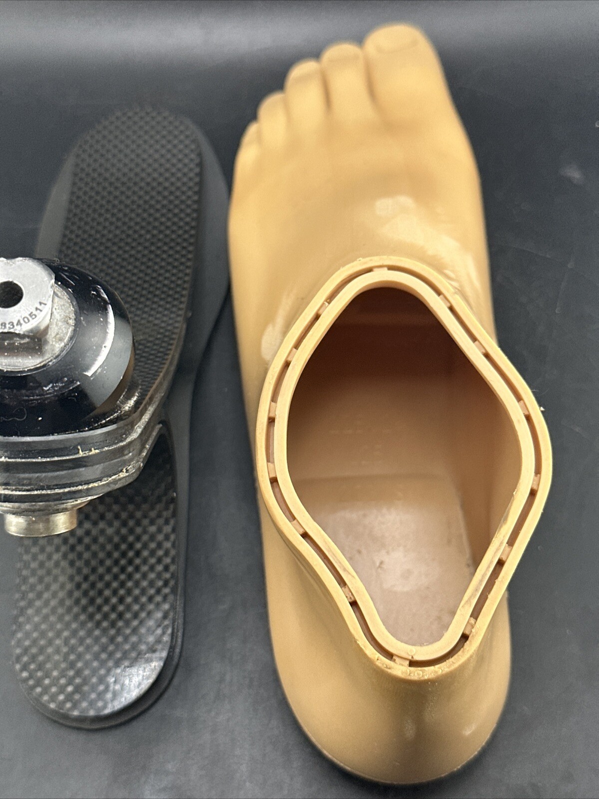 OTTOBOCK Otto Bock 1c30 Trias Prosthetic Foot. Size 25. Category 1 Left Shell