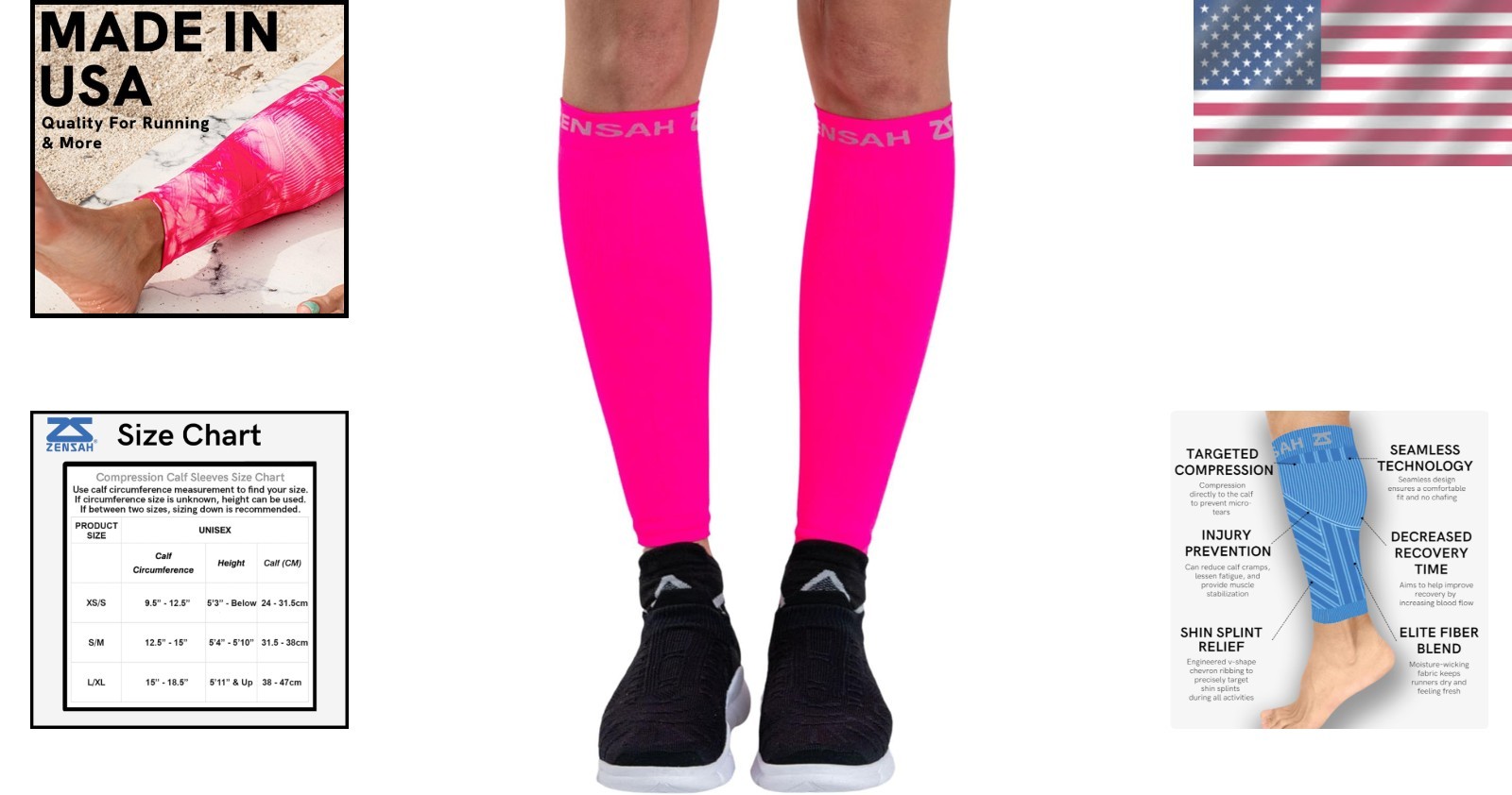 Moisture Wicking Calf Compression Sleeve – Running Gear