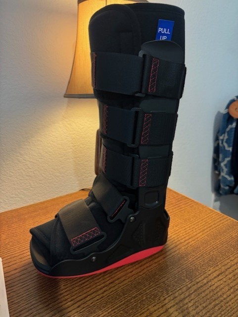 XcelTrax Air Tall Walker Boot – Small New!!