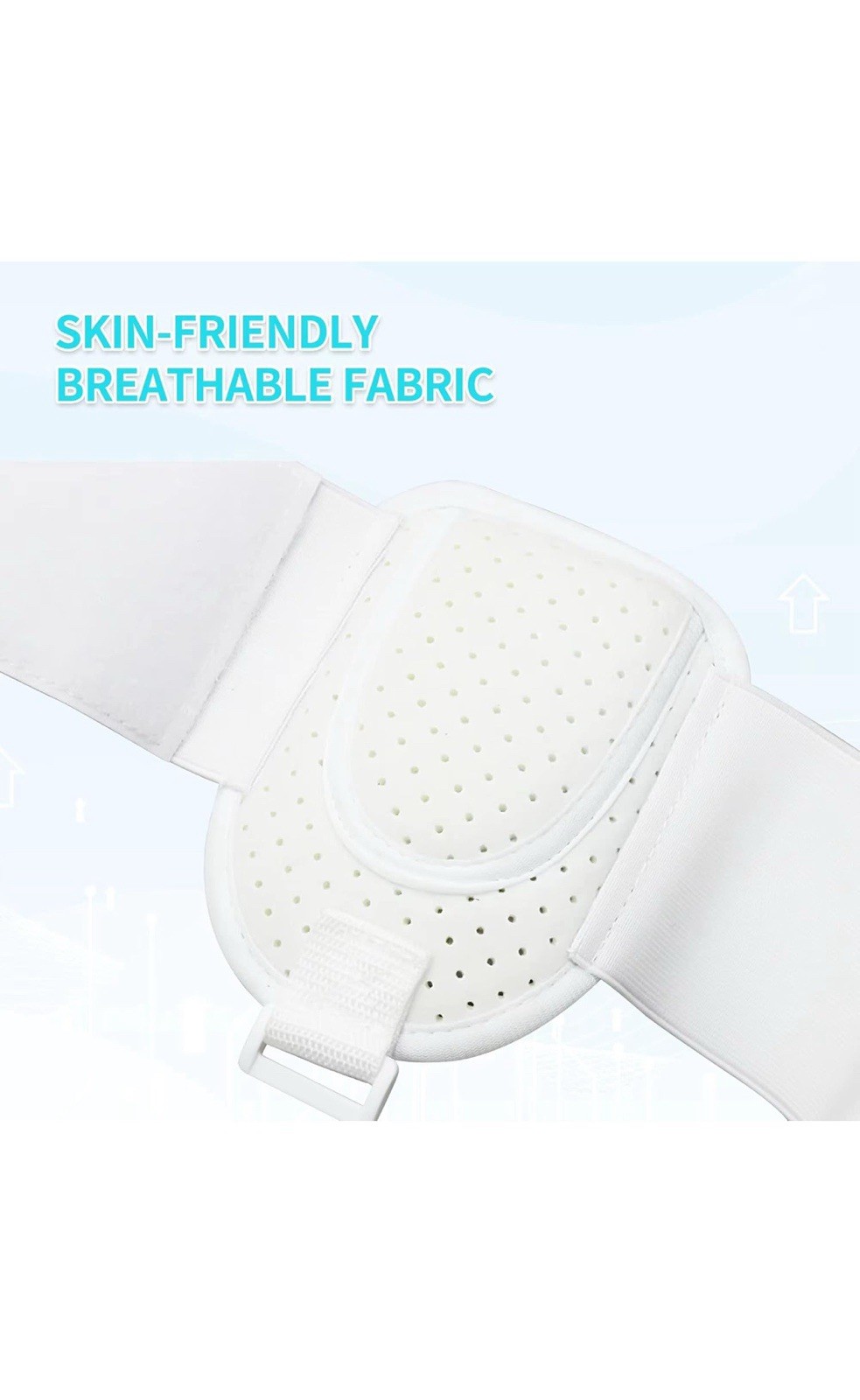 Male Hernia Belt Breathable Comfortable Post Surgery Men Size Large