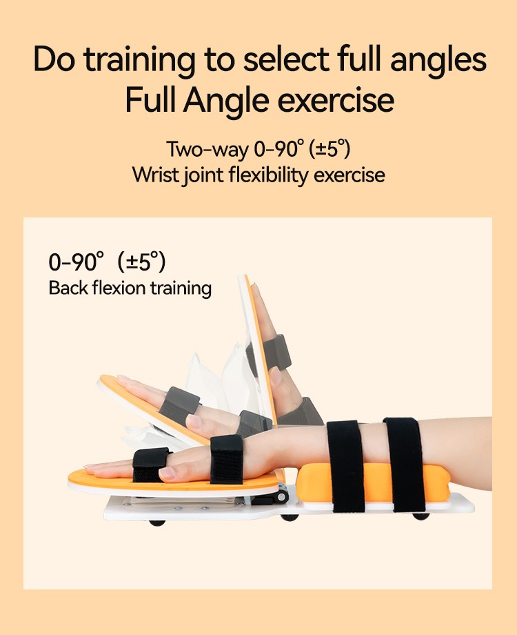 Wrist Joint Rehabilitation Training Device,Palm Flexion/Dorsiflexion,Full-Angle