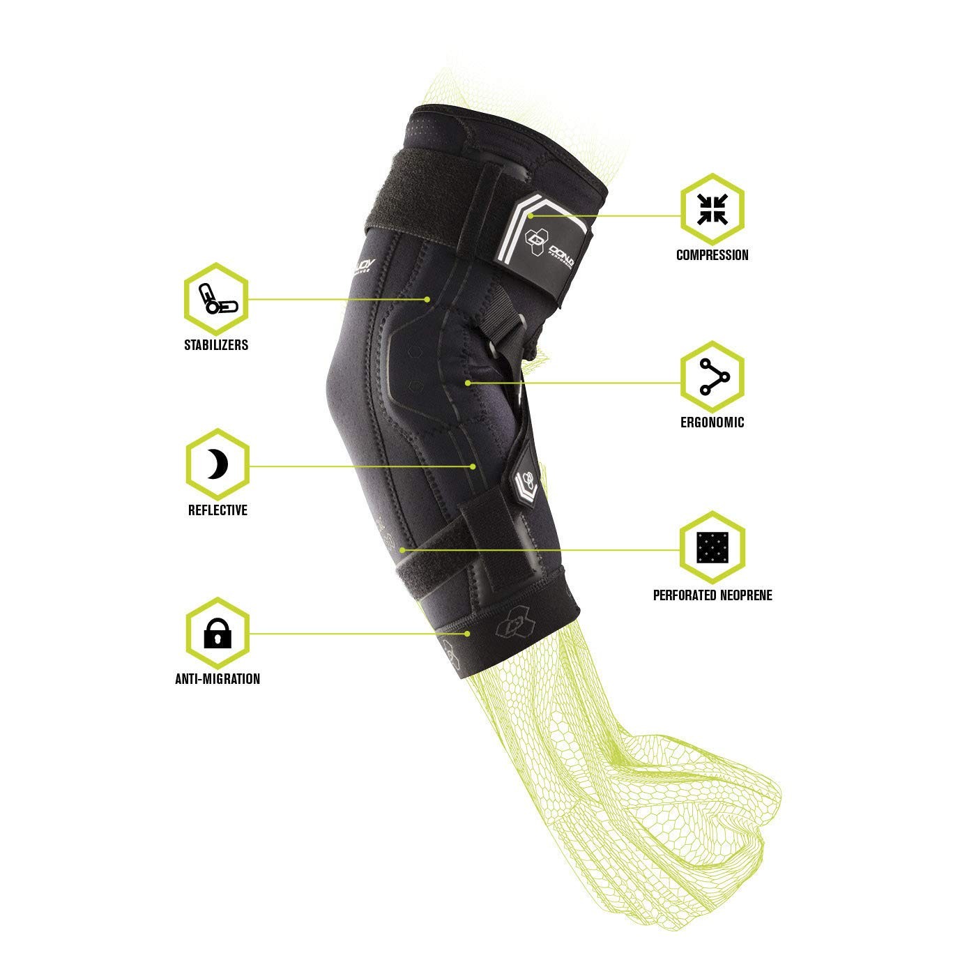 Bionic Elbow Brace II – Small – Maximum Hinged Support for Elbow Hyperextension