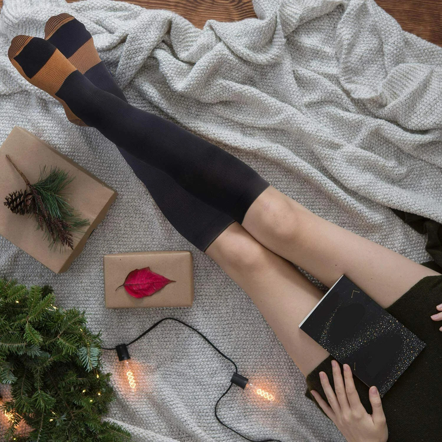 8 Pairs Copper Compression Socks 20-30mmHg Graduated Support Mens Womens S-XXL