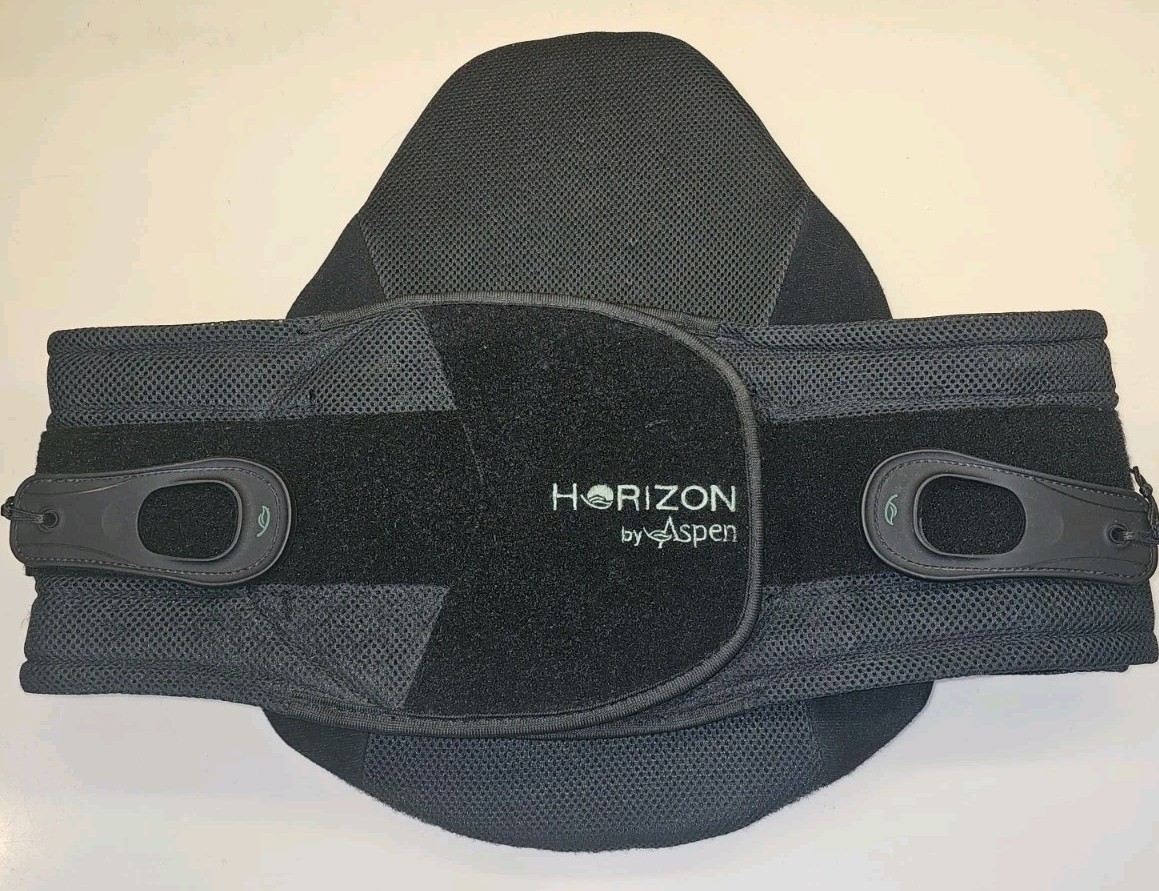 Breg Aspen Horizon Lumbar Lower Back Brace Belt Adjustable Unisex Support