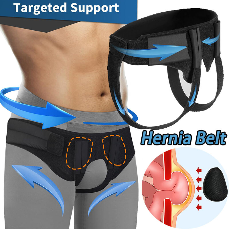 Hernia Support Belt Inguinal Groin Hernia Pain Relief Sports Hernia Truss Brace