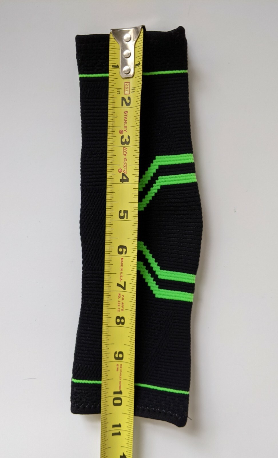 Jupiter Foot Sleeve Pair Small Black Green S Compression Wrap Plantar Fasciitis