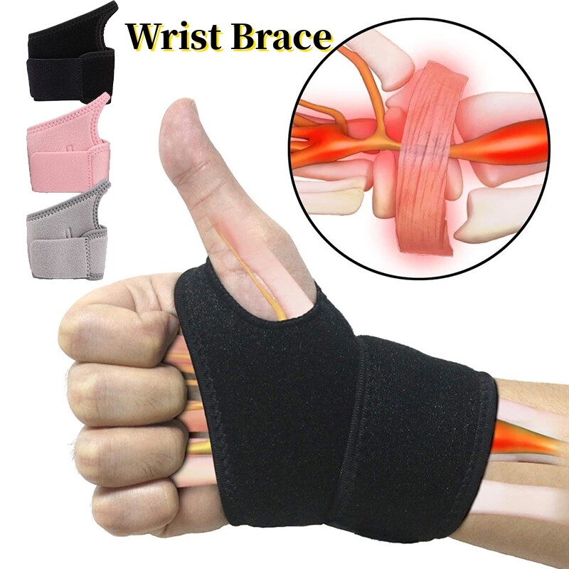 Left Right Wrist Brace Support Strap Sprain Carpal Tunnel Arthritis Compression