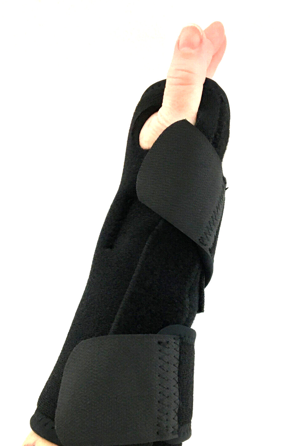Universal Wrist Support Left Hand Black Splint Carpal Tunnel Sprain NEW Lot of 2