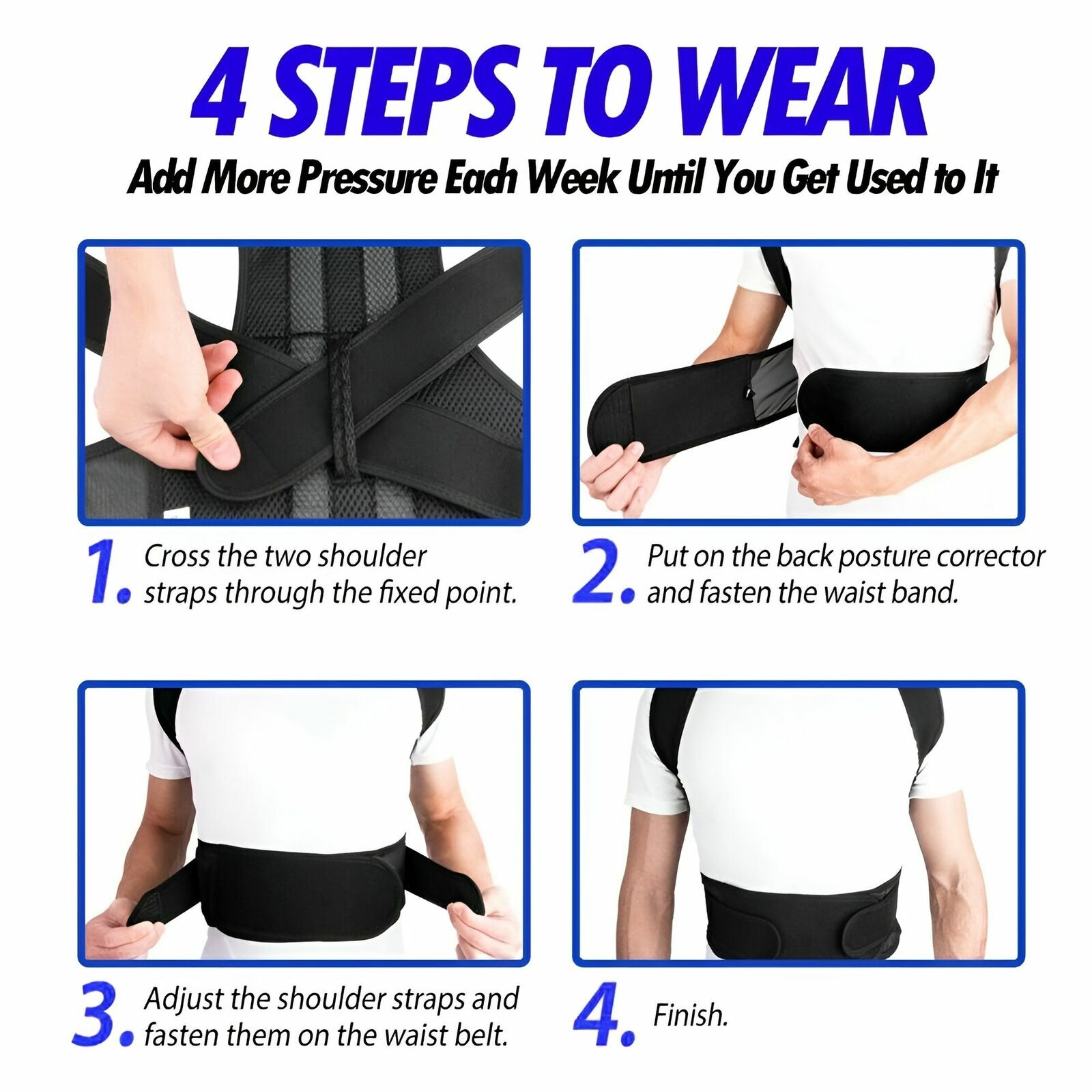 Medical Heavy Lifting Lumbar Back Waist Support Belt Brace of Men/Women Healthy