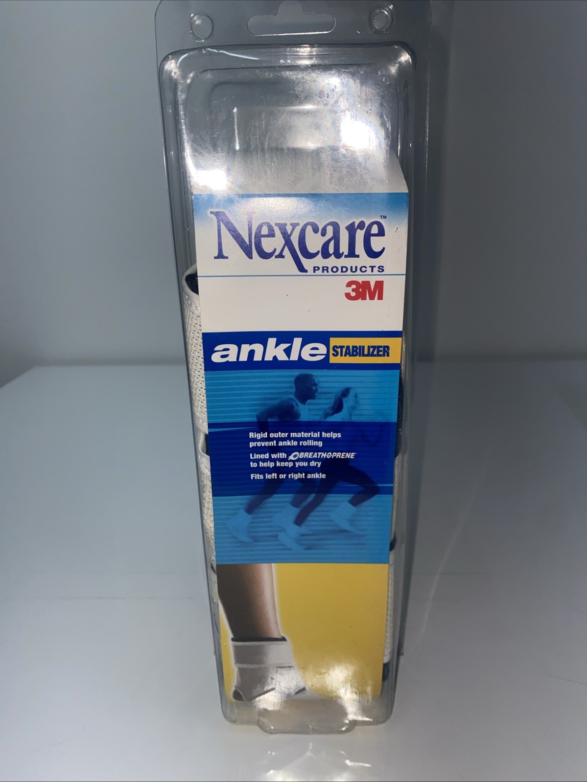 Nexcare 3M Ankle Stabilizer Brace Fits Women Sz 6-12 Men 7-13