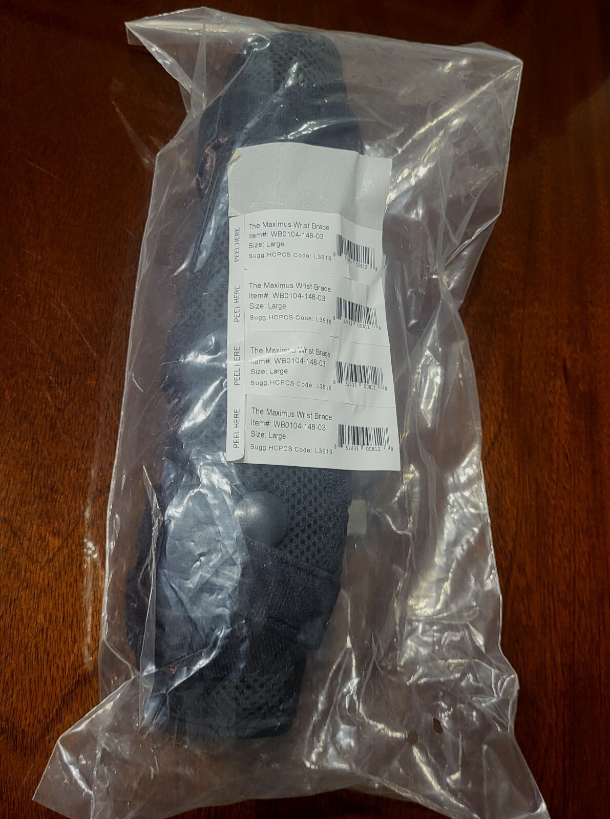 Dr Medical The Maximus Wrist Brace WB0104-148-03 Size Large – BRAND NEW