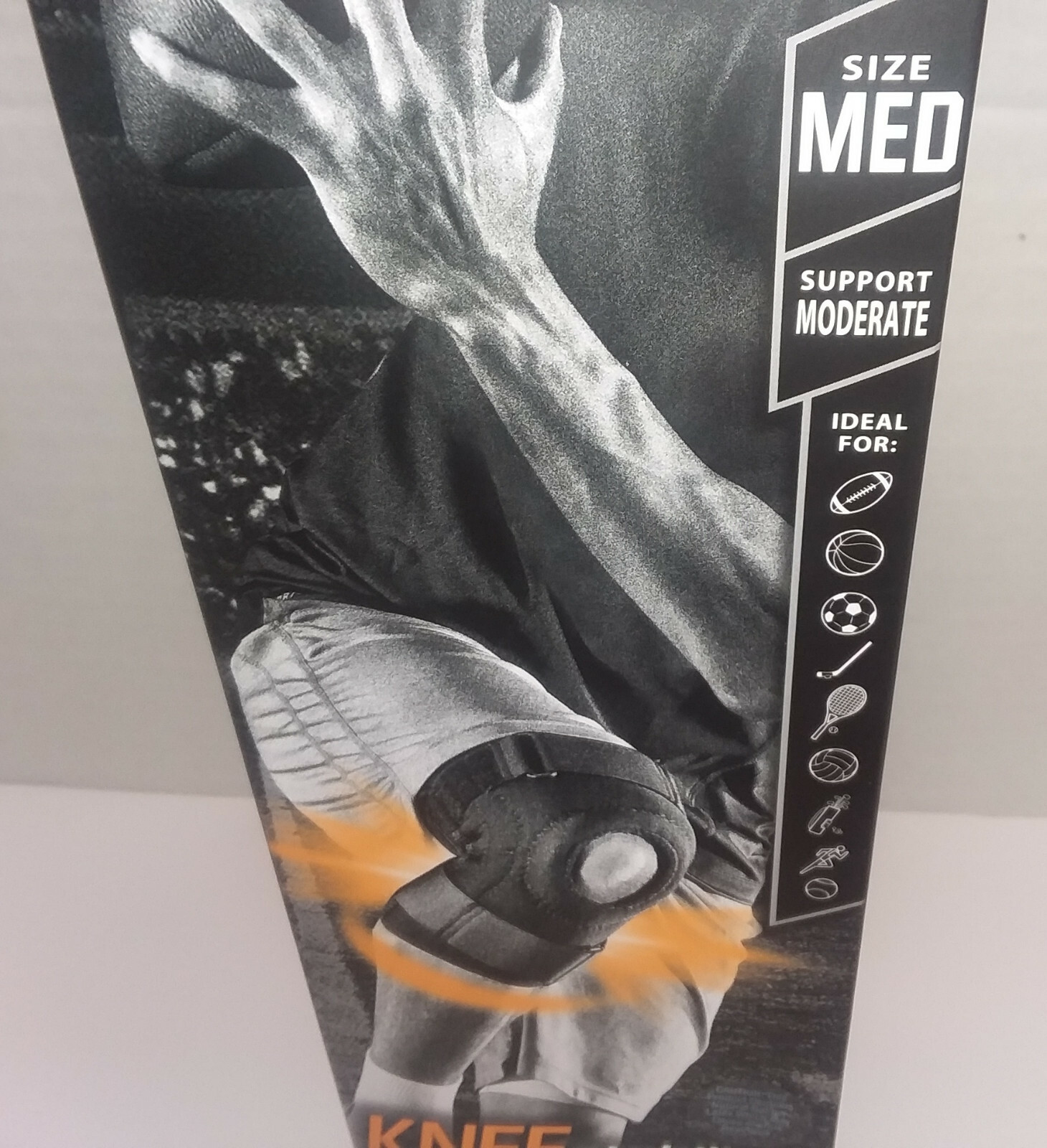 ACE Brand Knee Brace w/Dual Side Stabilizers Moderate Support – Adult MED *NEW*