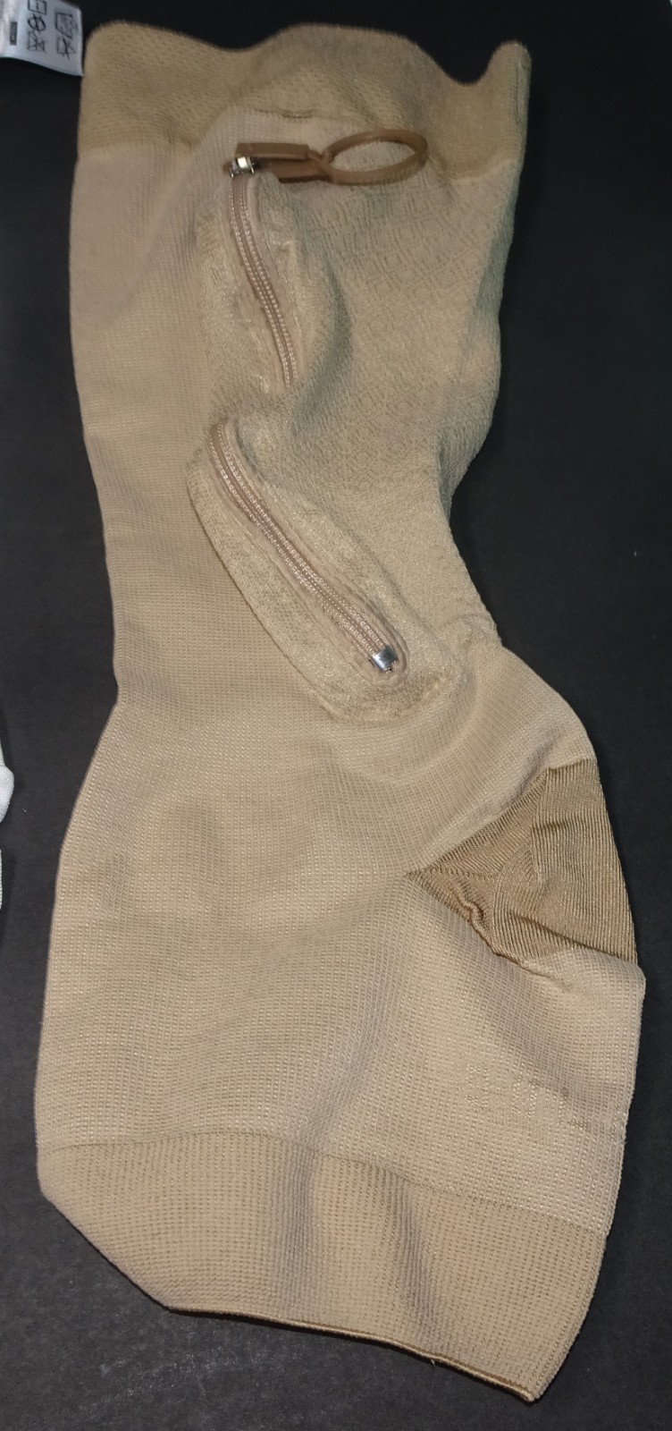 JOBST Medical compression Leg 40 mmhg 114489 2X Large Beige Knee High w/ zipper