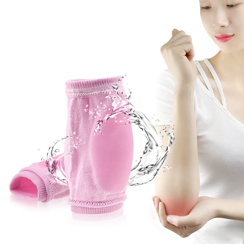 1 Pair Gel Elbow Pads Comfortable Elbow Skin Care Breathable Elbow Protective
