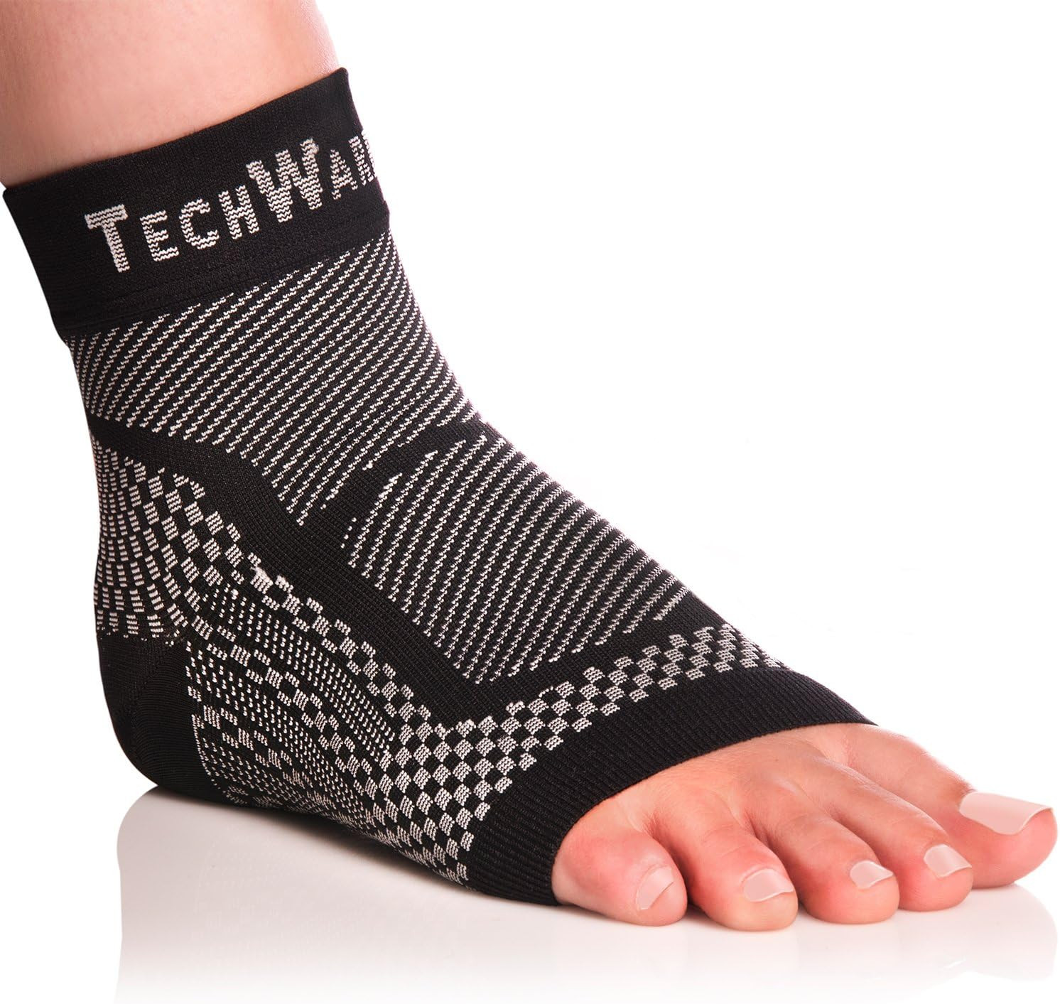 Ankle Brace Compression Sleeve – Relieves Achilles Tendonitis, Joint Pain. Plant