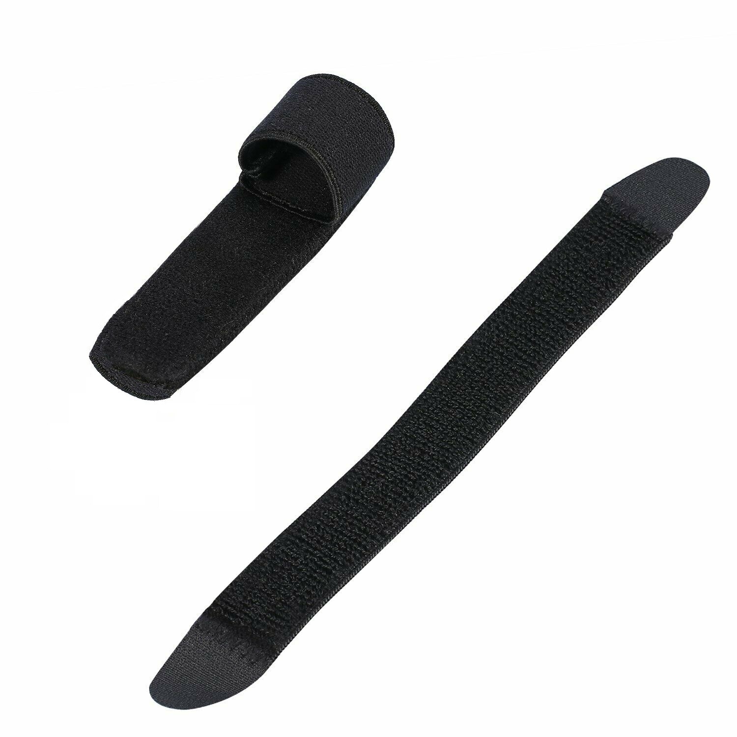 Adjustable Finger Protector Trigger Finger Splint Brace w/ Bar Hook&Loop Straps