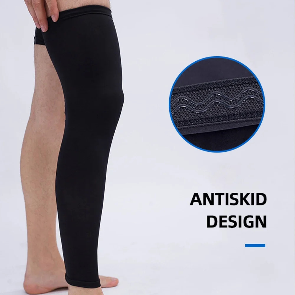 1Pcs Compression Leg Sleeve Full Length Leg Sleeve Sports Cycling Leg Sleeves