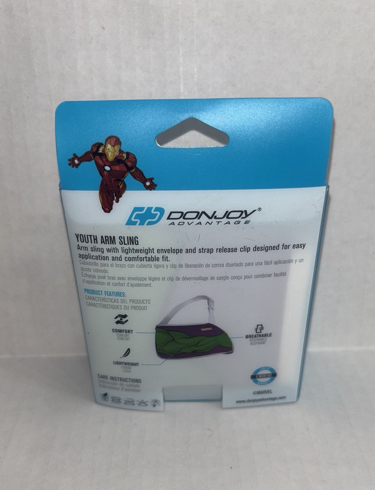 DonJoy® Advantage Youth Arm Sling Featuring Marvel – Hulk Youth