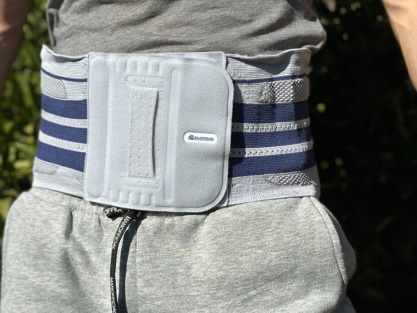 Bauerfeind LumboTrain 5 Men Muscular Stabiliz Spine Lumbar Back Support Size 5