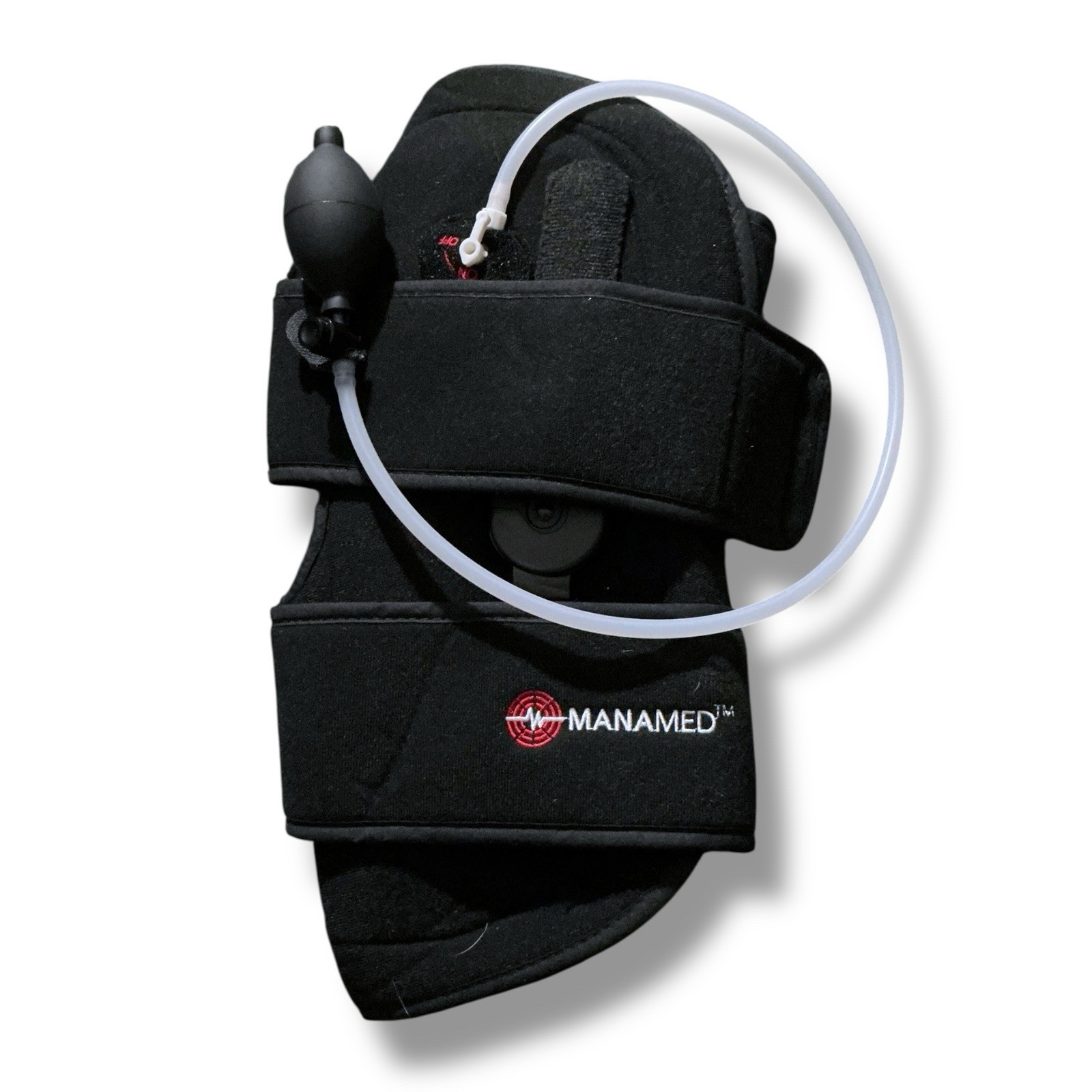 KNEE BRACE ADJUSTABLE MANAMED EZ ROM Gel Ice Compression NO Ice Packs EZR001