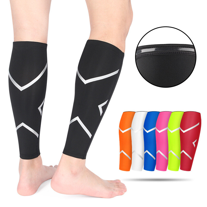 Men Leg Sleeve Calf Compression Brace Stretch Support Exercise Calf Protection