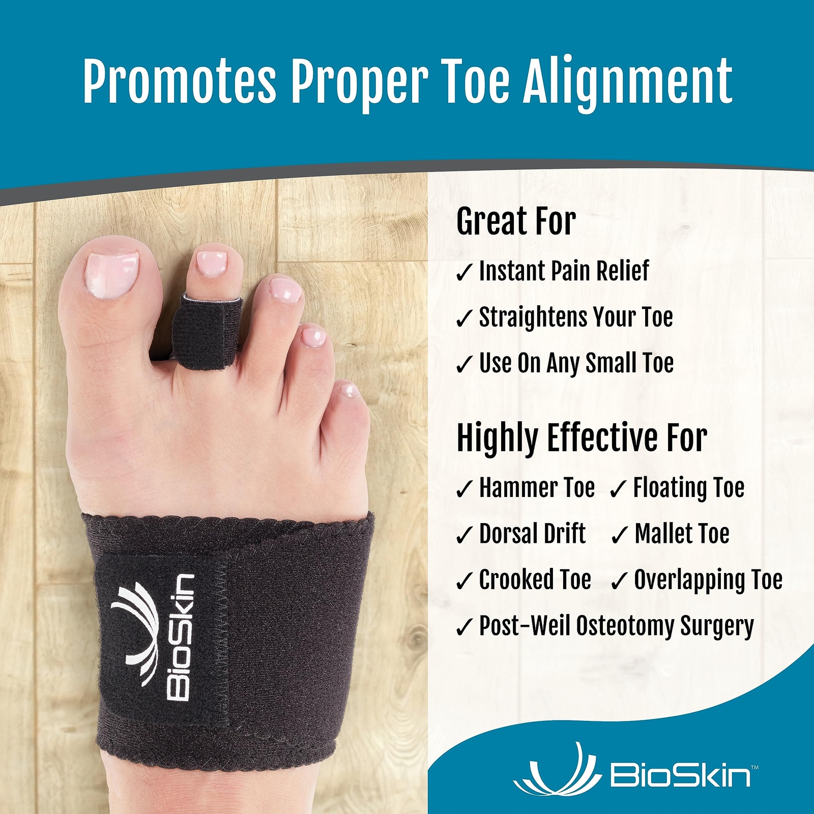Hammer Toe Straightener For Metatarsalgia Claw Toe Or Mallet Toe Osteotomy S…