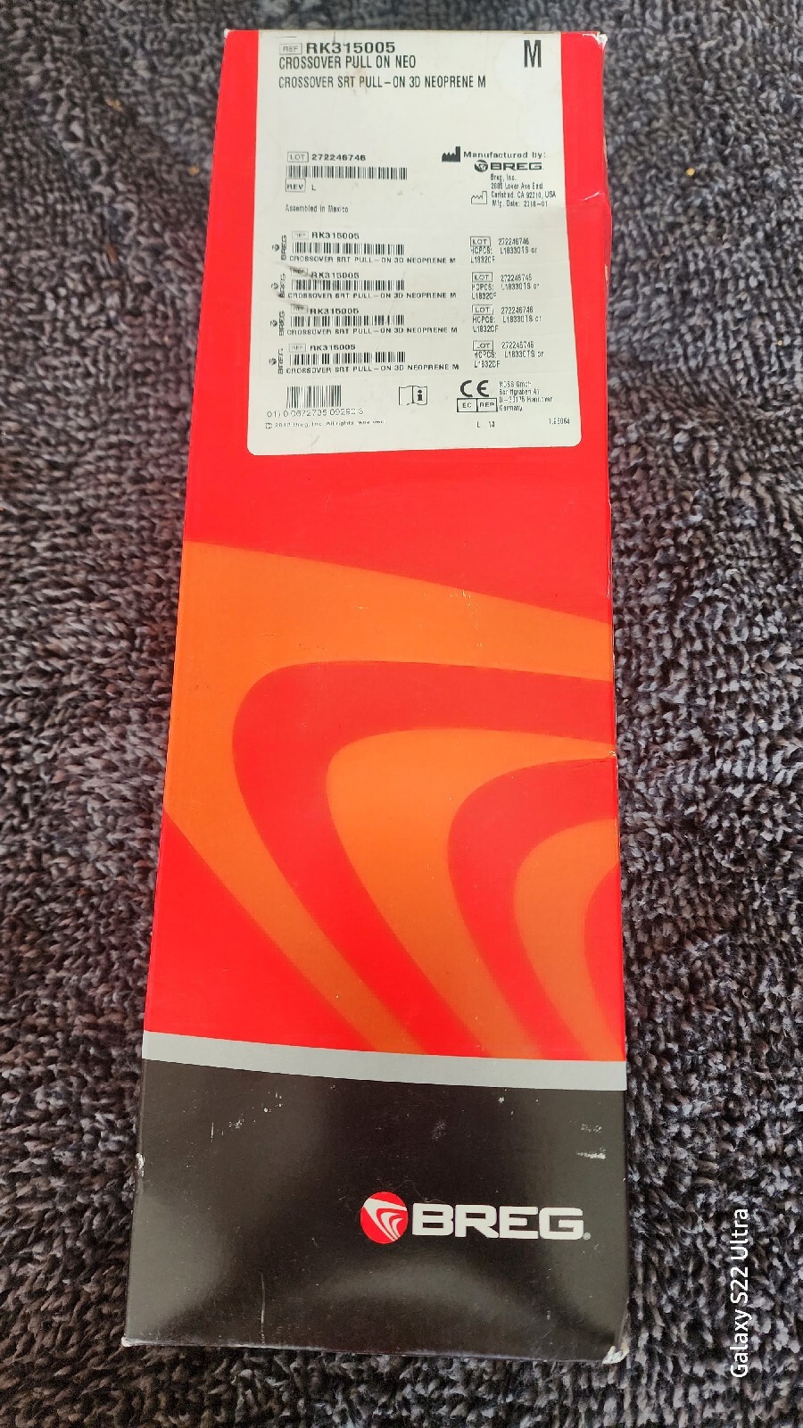 Breg Bledsoe Crossover RK315005 brand new in box