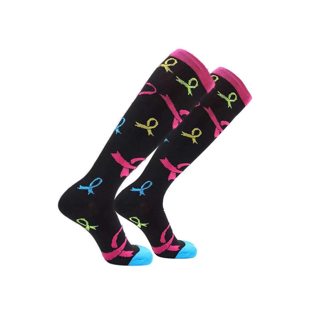 Compression Socks Women Men Running Medical 15-20mmHg Graduated Support S/M/L/XL