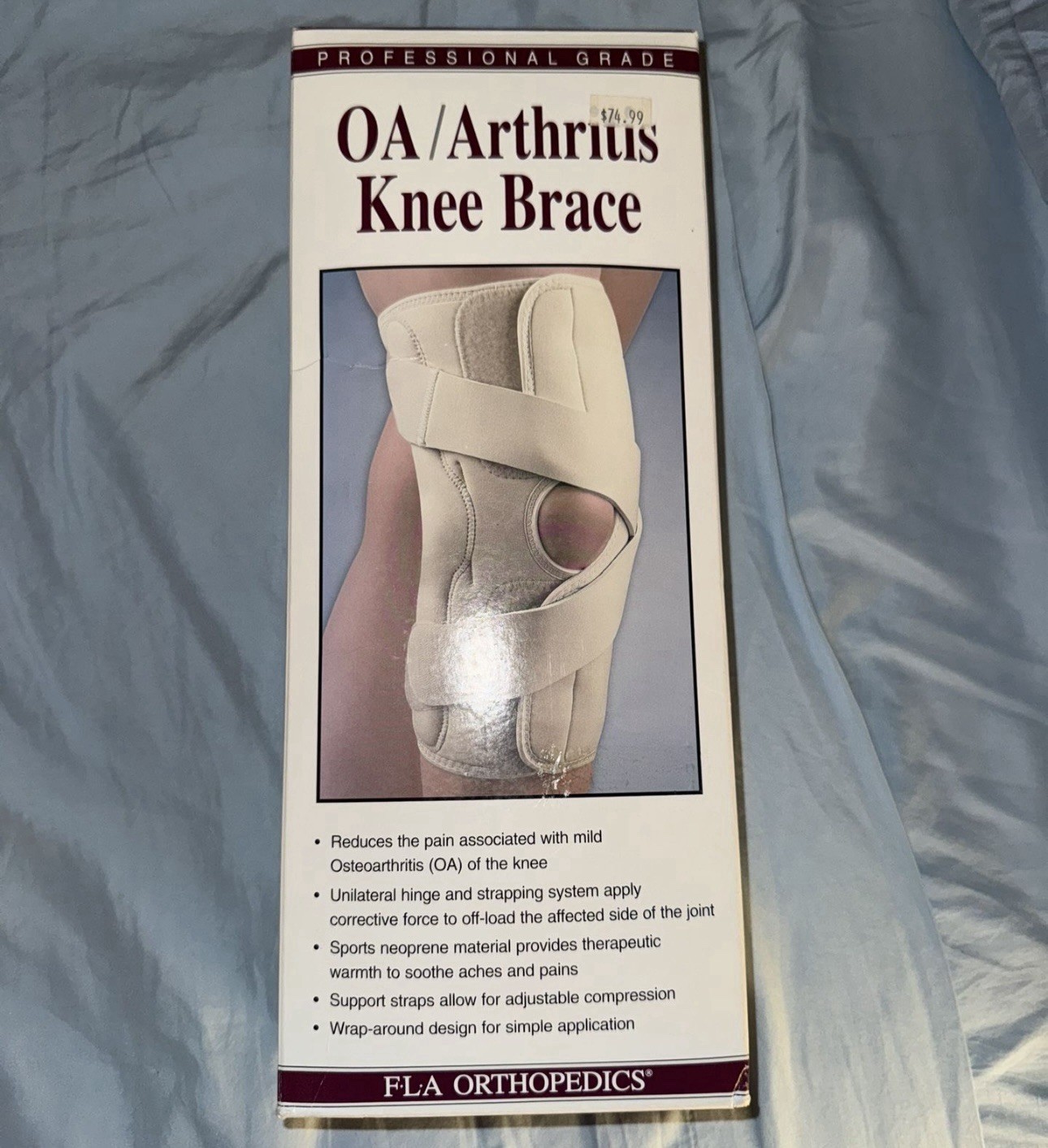 FLA OA / Arthritis Knee Brace – Professional Grade Small 37-151SMBEG MR/LL…
