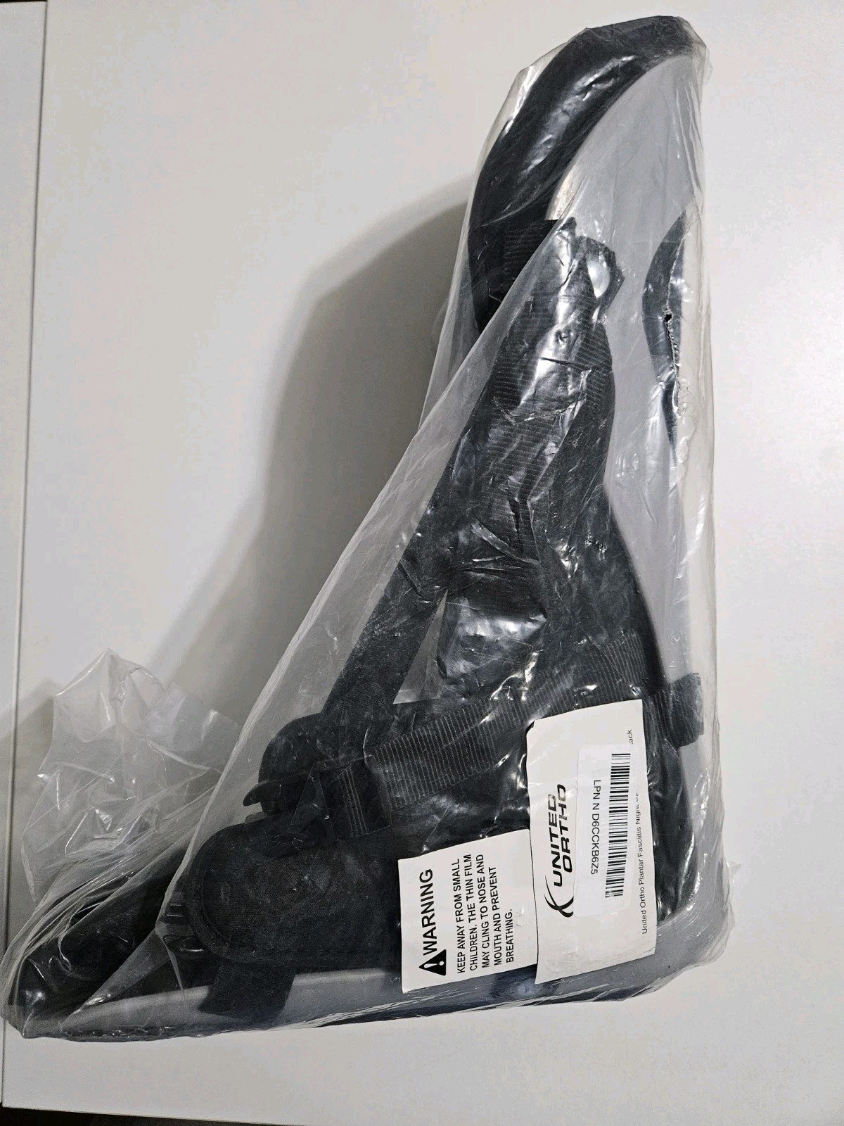 United Ortho Plantar Fasciitis Night Splint Brace Adjustable L/R Sz Large
