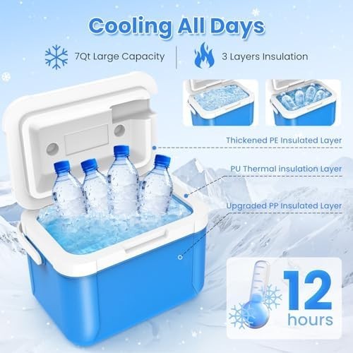 Ice Machine for Knee After Surgery w/Compression, Hip Replacement Cold Therap…