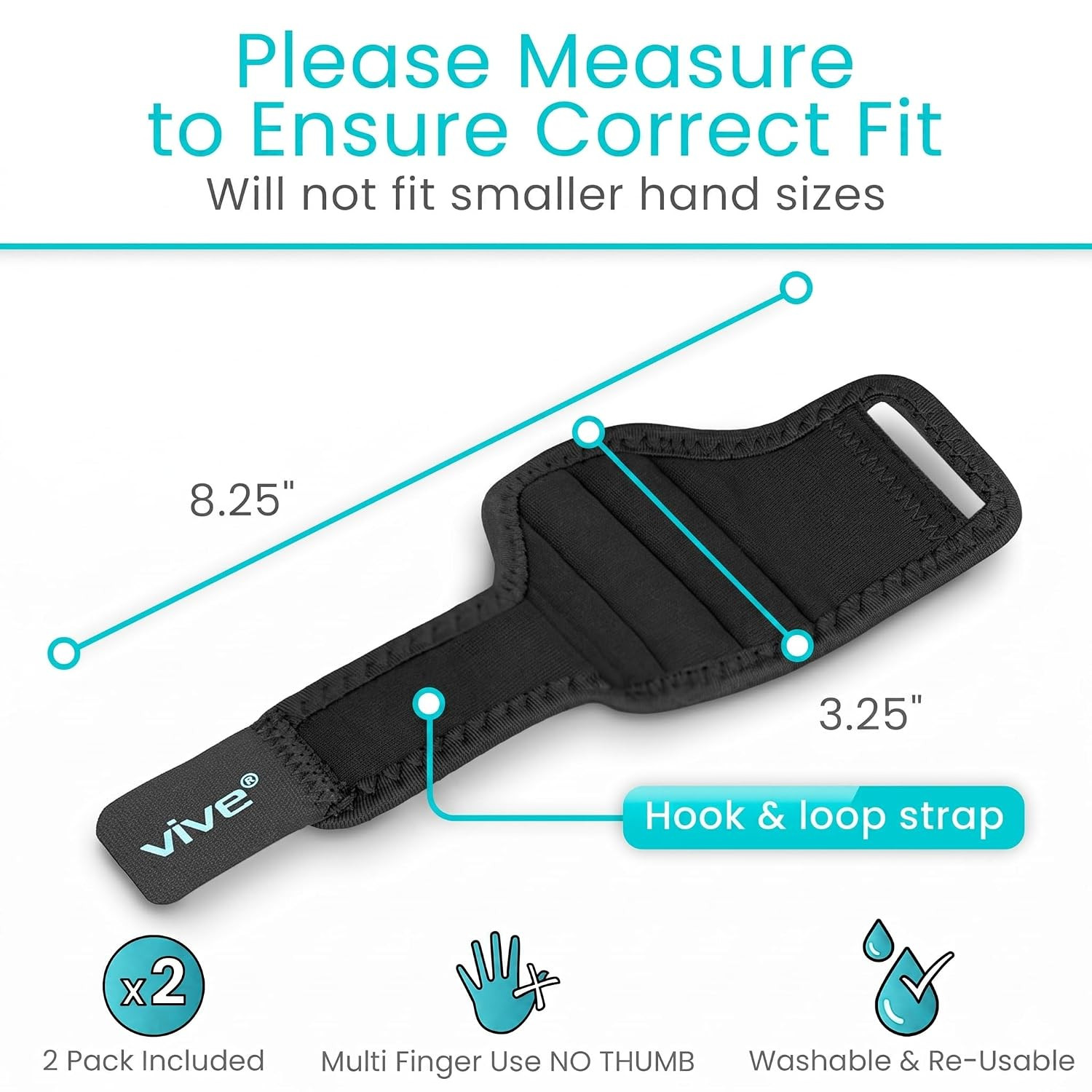 2 Finger Splint (2 PCS) – Buddy Tape Trigger Finger Alternative Brace | For Brok