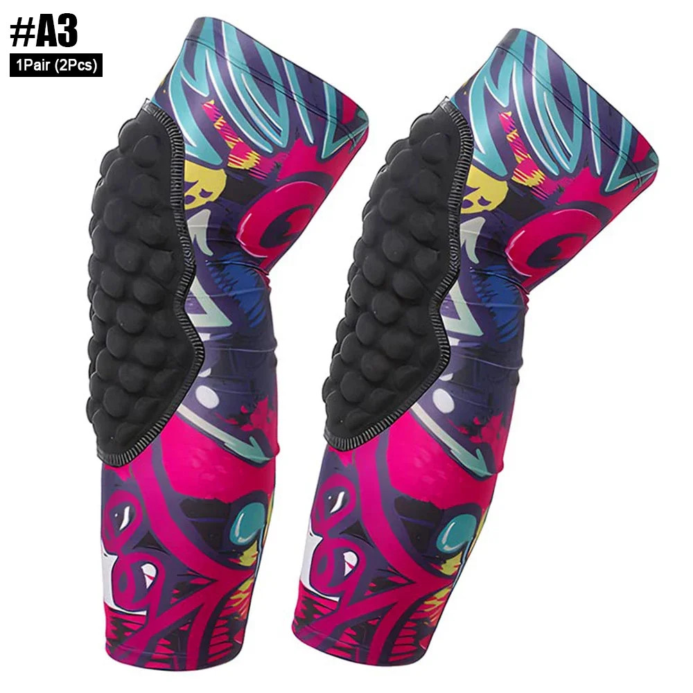 1Pair Youth Sports Anti-Collision Knee Pads Elastic Breathable Knee Support