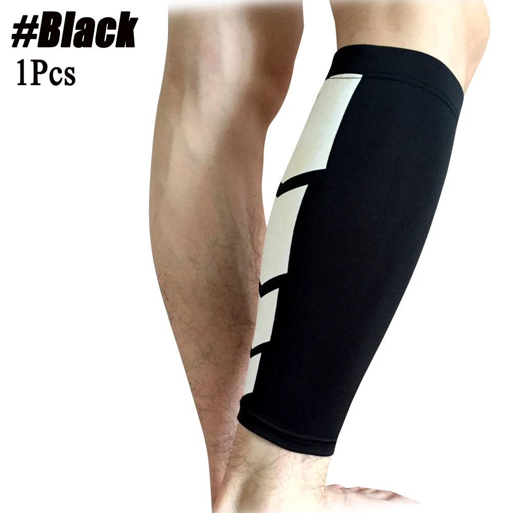 1Pcs Sports Compression Calf Sleeves Leg Compression Sock Running Shin Splint Va