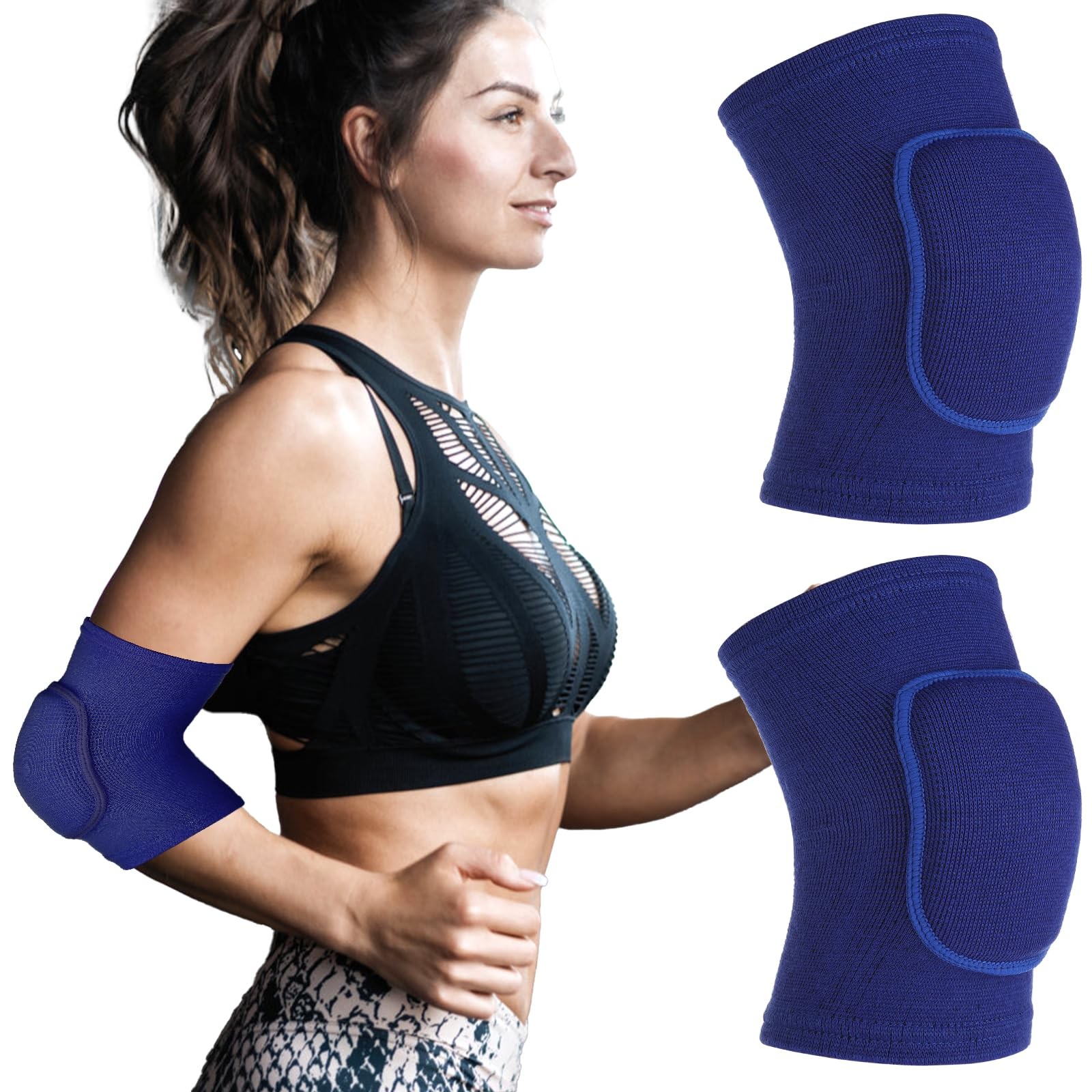 COMNICO Arm Brace Pads Elbow Protector Strap Pair, Breathable Anti-Collision …